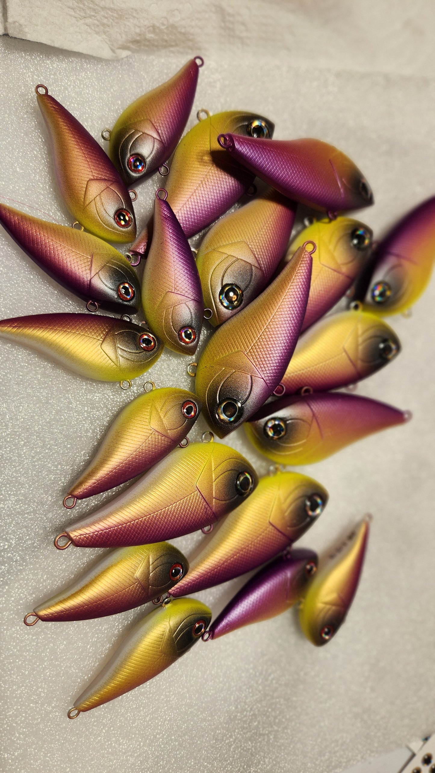 Custom Painted Lipless Rattle Baits