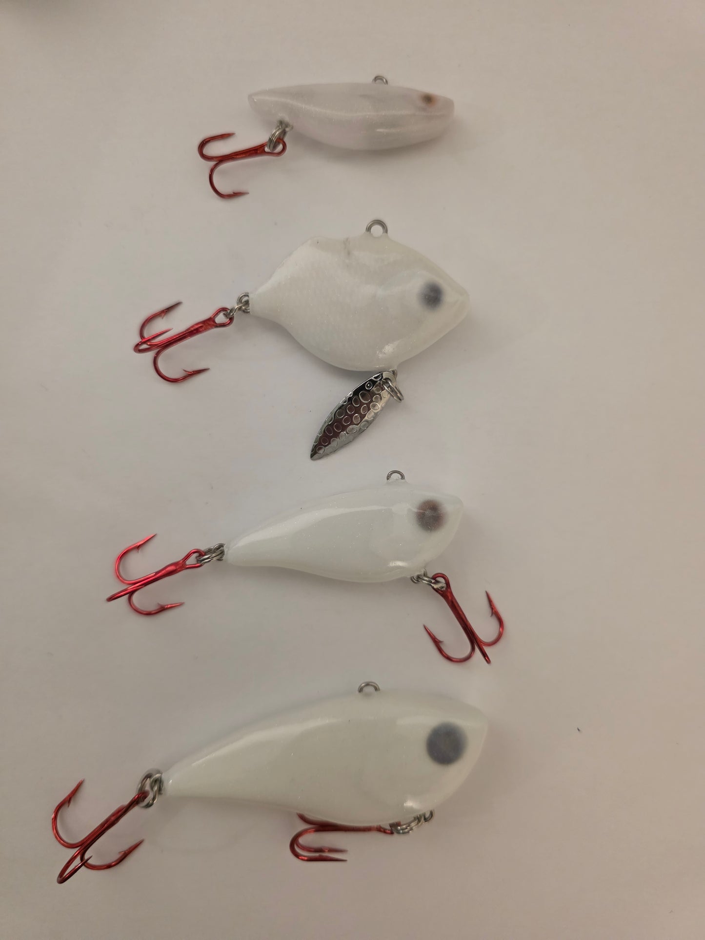 Hypno-Glo Coated Lipless Rattle Baits